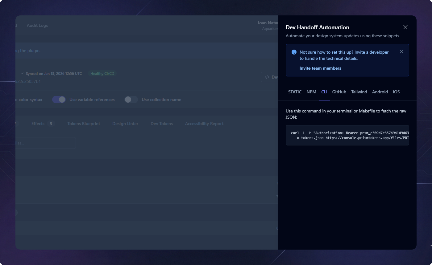 Dev Handoff Automation